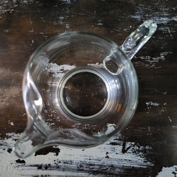 Vtg Mid-Century Modern Atomic Starburst Cocktail Pitcher Wallace Sterling Base - Picture 6 of 9